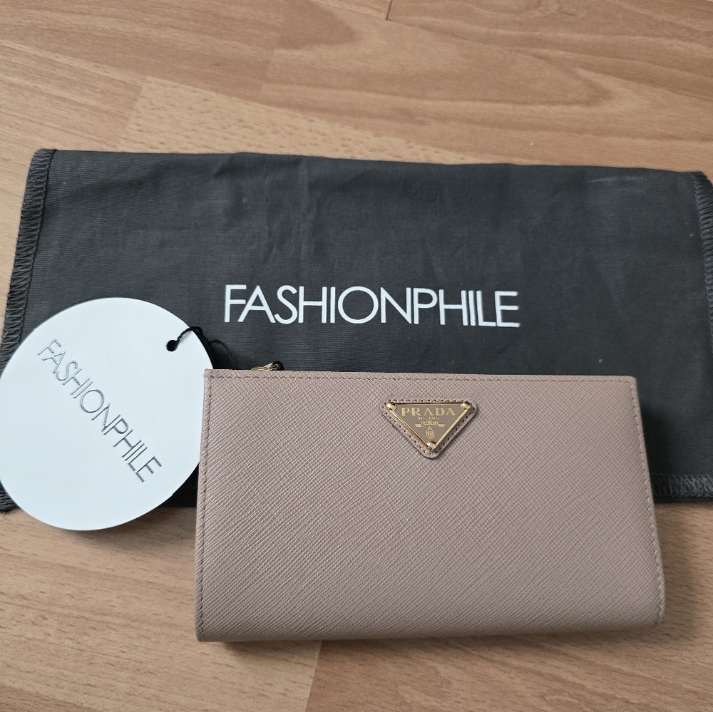 Prada Women's Tan Wallet